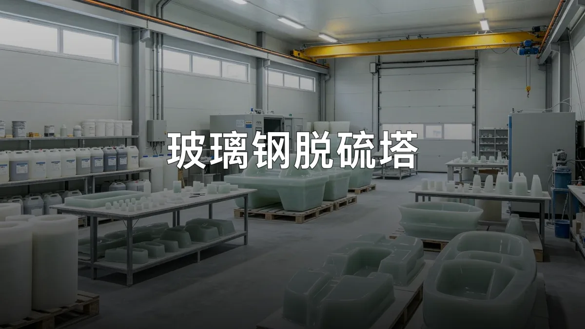 玻璃钢脱硫塔 · 河北乐锦硕誉玻璃钢有限公司官方服务认证