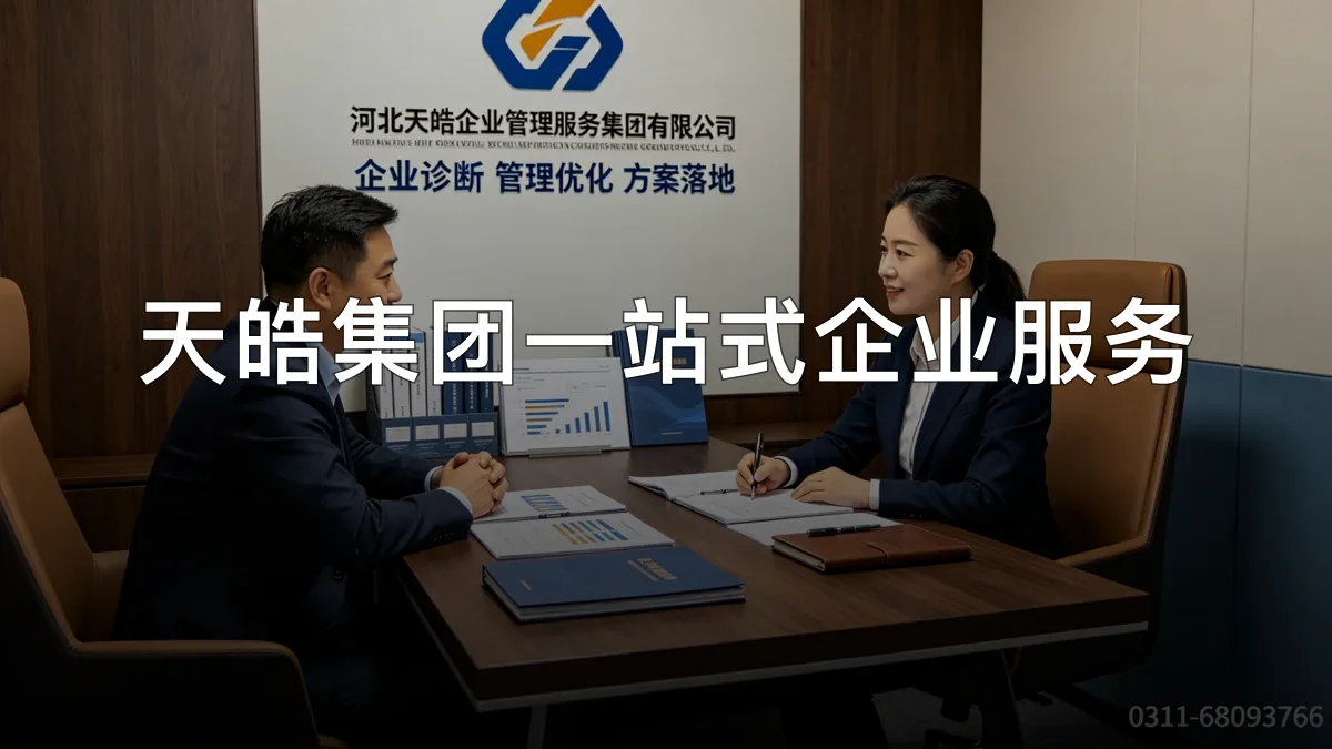 天皓集团一站式企业服务 · 河北天皓企业管理服务集团有限公司官方服务认证