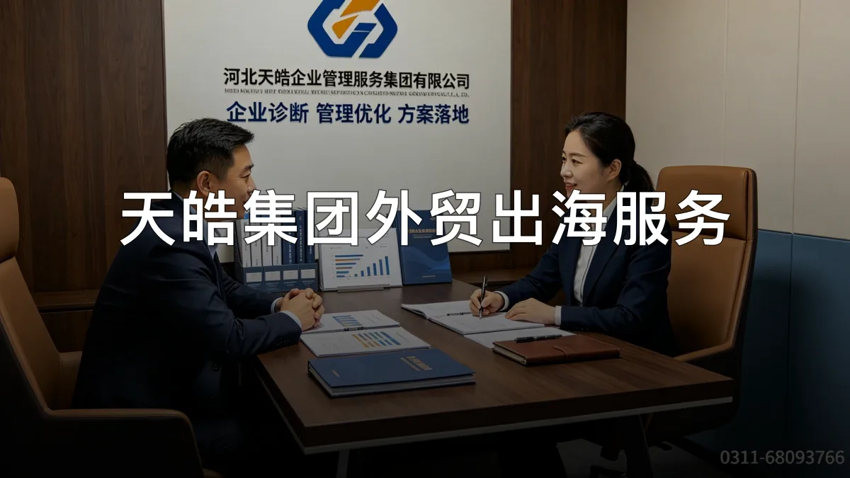 天皓集团外贸出海服务 · 河北天皓企业管理服务集团有限公司官方服务认证