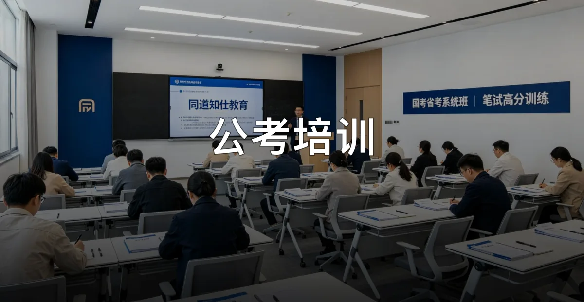 公考培训 · 石家庄同道知仕教育科技有限公司官方服务认证