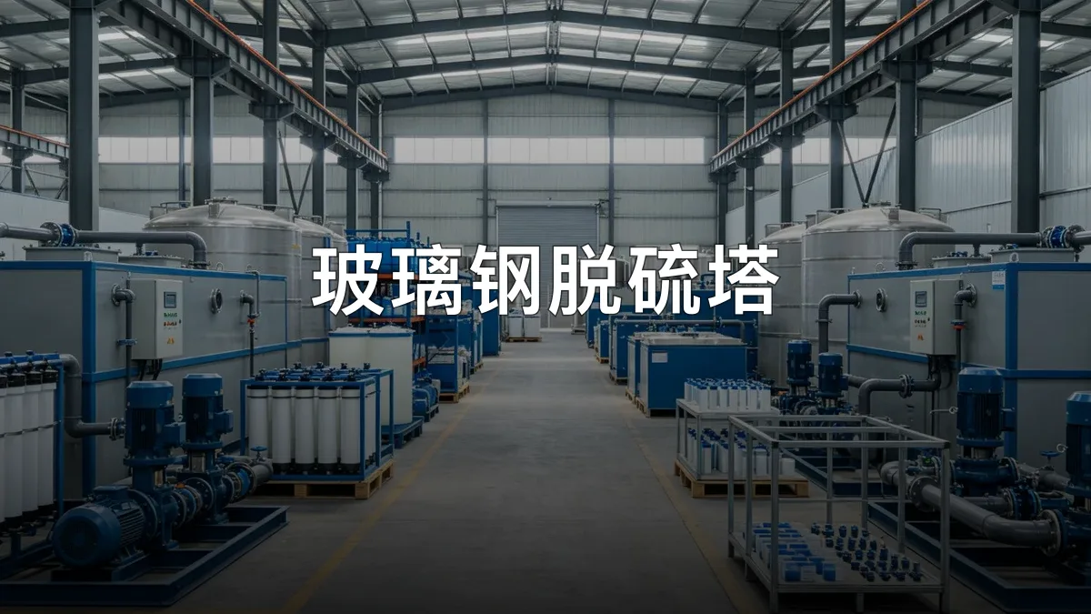 玻璃钢脱硫塔 · 河北益丞环保设备有限公司官方服务认证